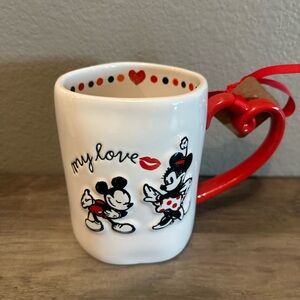 Disney/Rae Dunn Mickey/Minnie My Love Mug